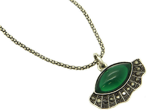 NECKLACE  MMN13461NASGRN - Scarvesnthangs
 - 2