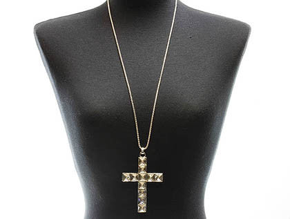 NECKLACE  MMN13568RDCLR - Scarvesnthangs
 - 3