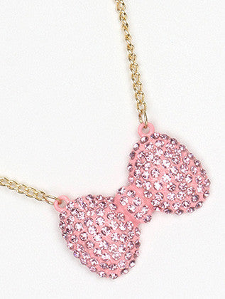 NECKLACE  MMN13606GDPNK - Scarvesnthangs
 - 3