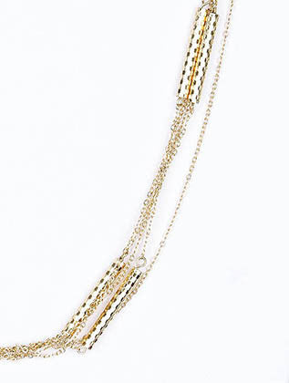 NECKLACE  MMN13750GDGOD - Scarvesnthangs
 - 3