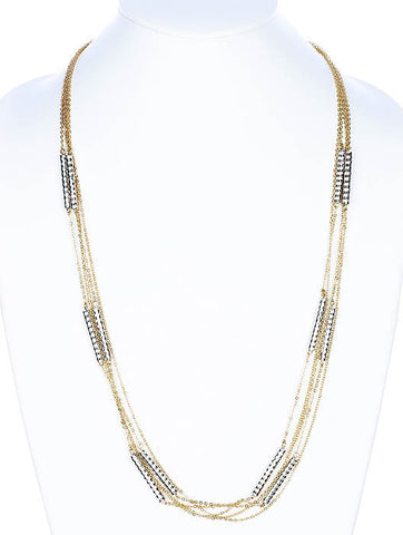 NECKLACE  MMN13750GDSIV - Scarvesnthangs
 - 2