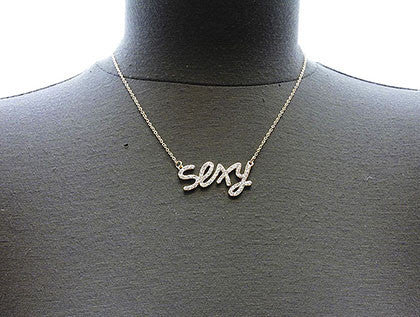 NECKLACE  MMN13763GDCLR - Scarvesnthangs
 - 3