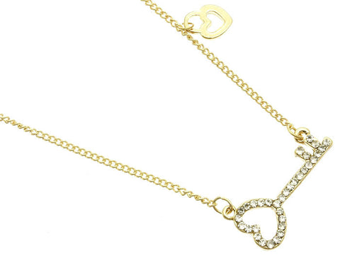 NECKLACE  MMN13765GDCLR - Scarvesnthangs
 - 2