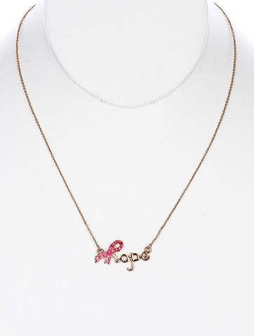 NECKLACE  MMN13789GDCLR - Scarvesnthangs
 - 2