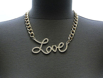 NECKLACE  MMN13802GDCLR - Scarvesnthangs
 - 3