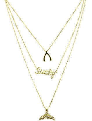 NECKLACE  MMN13846GDCLR