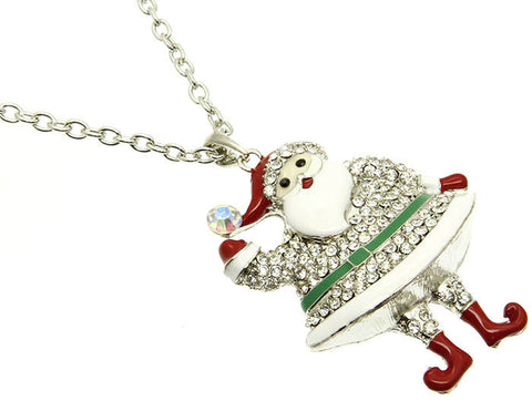 NECKLACE  MMN13915RDCLR - Scarvesnthangs
 - 2