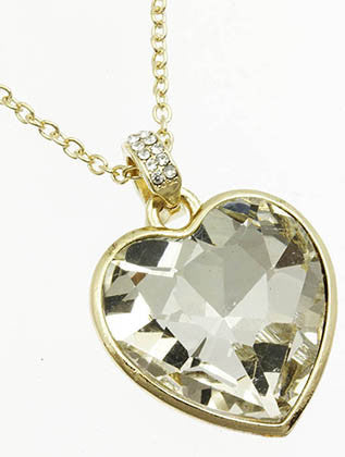 NECKLACE  MMN14043GDCLR - Scarvesnthangs
 - 3