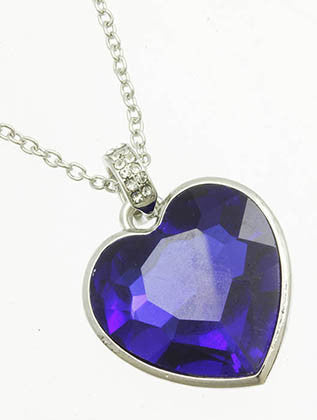 NECKLACE  MMN14043RDBLU - Scarvesnthangs
 - 3