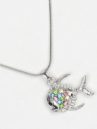 NECKLACE  MMN14062NRDMLT - Scarvesnthangs
 - 3