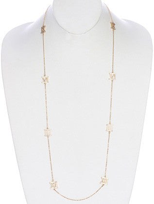 NECKLACE  MMN14201GDCLR