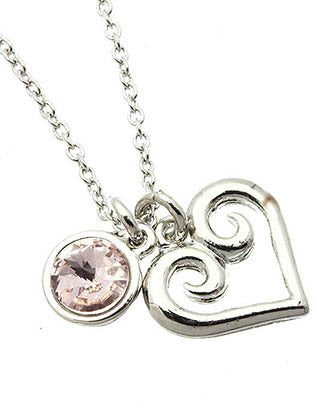 NECKLACE  MMN14565RDPNK - Scarvesnthangs
 - 3