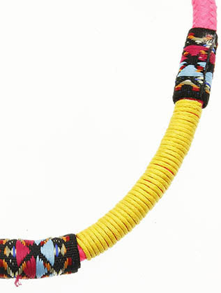 NECKLACE  MMN14708GDPNK - Scarvesnthangs
 - 3