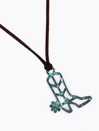 NECKLACE  MMN14756PTBRO - Scarvesnthangs
 - 3