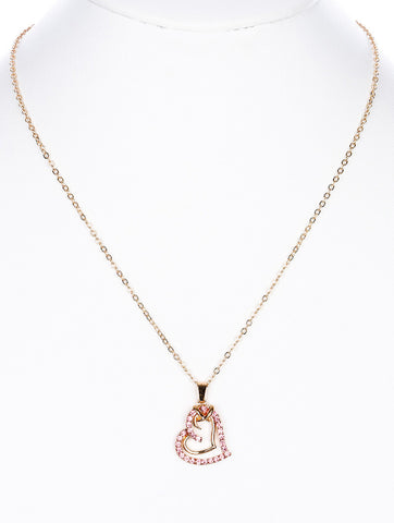 NECKLACE  MMN14760GDPNK - Scarvesnthangs
 - 2