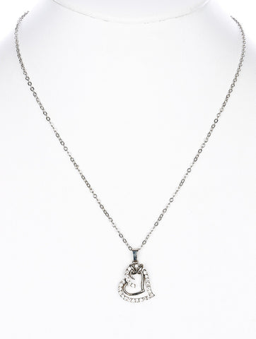 NECKLACE  MMN14760RDCLR - Scarvesnthangs
 - 2