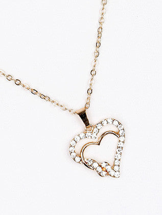 NECKLACE  MMN14761GDCLR - Scarvesnthangs
 - 3