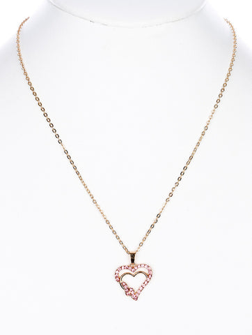 NECKLACE  MMN14761GDPNK - Scarvesnthangs
 - 2