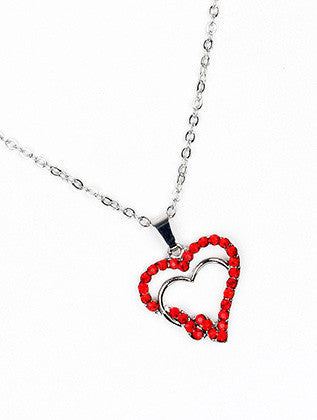 NECKLACE  MMN14761RDRED - Scarvesnthangs
 - 3