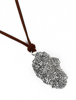 NECKLACE  MMN14766RDSIV - Scarvesnthangs
 - 3