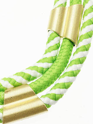 NECKLACE  MMN14771GDGRN - Scarvesnthangs
 - 3