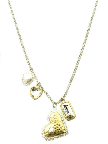 NECKLACE  MMN14809RDGOD - Scarvesnthangs
 - 2