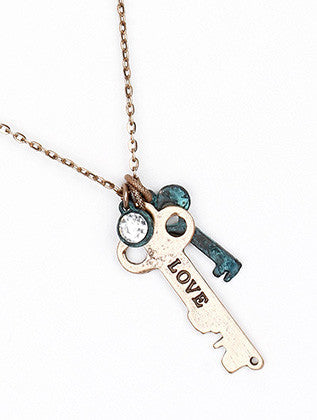 NECKLACE  MMN14848BOCLR - Scarvesnthangs
 - 3