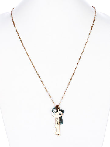 NECKLACE  MMN14849BOCLR - Scarvesnthangs
 - 2