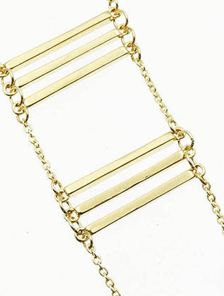 NECKLACE  MMN14873GDGOD - Scarvesnthangs
 - 3