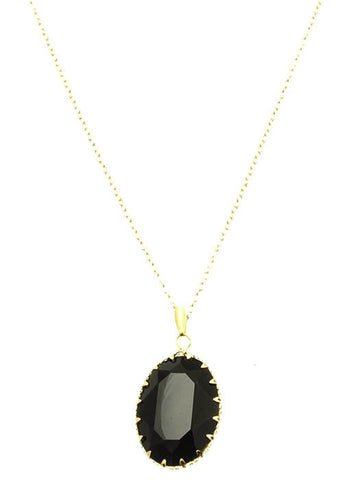 NECKLACE  MMN14878GDBLK - Scarvesnthangs
 - 2