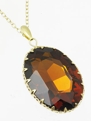 NECKLACE  MMN14878GDBRO - Scarvesnthangs
 - 3