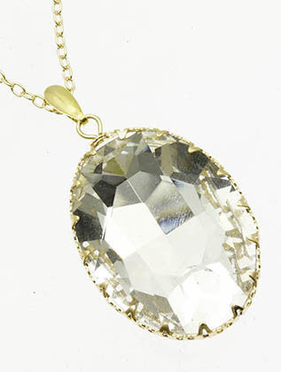 NECKLACE  MMN14878GDCLR - Scarvesnthangs
 - 3