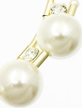 NECKLACE  MMN14892GDWHT - Scarvesnthangs
 - 3