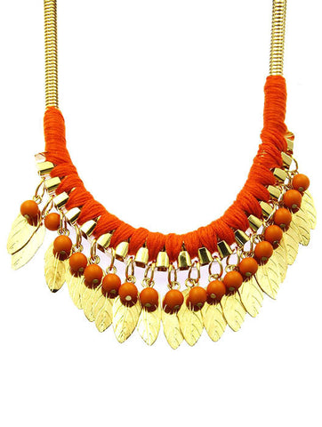 NECKLACE  MMN14898GDORG - Scarvesnthangs
 - 2