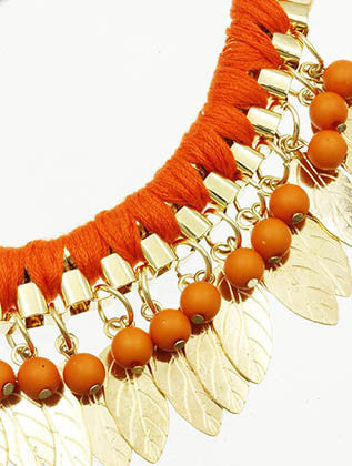 NECKLACE  MMN14898GDORG - Scarvesnthangs
 - 3