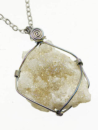 NECKLACE  MMN14905RDWHT - Scarvesnthangs
 - 3