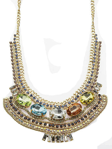 NECKLACE  MMN14953GDMLT - Scarvesnthangs
 - 2