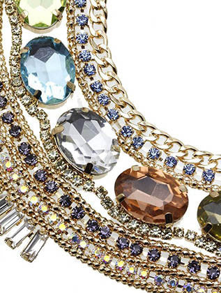 NECKLACE  MMN14953GDMLT - Scarvesnthangs
 - 3