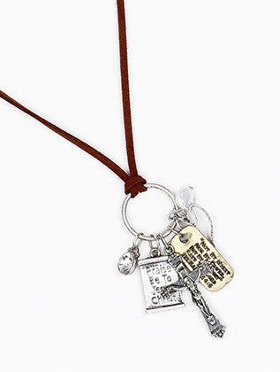 NECKLACE  MMN149871RDBRO - Scarvesnthangs
 - 3