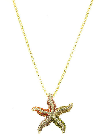 NECKLACE  MMN15008GDMLT - Scarvesnthangs
 - 2