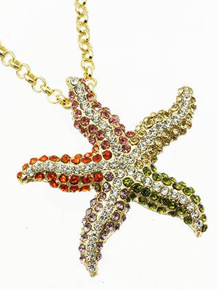 NECKLACE  MMN15008GDMLT - Scarvesnthangs
 - 3