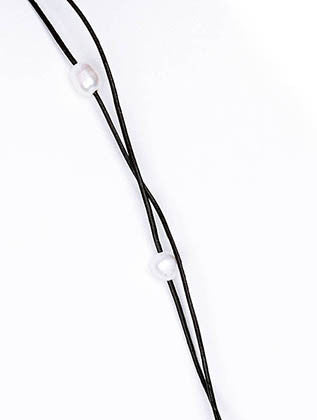 NECKLACE  MMN15047BLK - Scarvesnthangs
 - 3