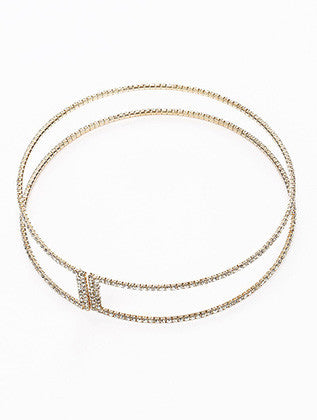 NECKLACE  MMN15125GDCLR - Scarvesnthangs
 - 3