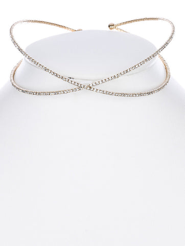 NECKLACE  MMN15126GDCLR - Scarvesnthangs
 - 2