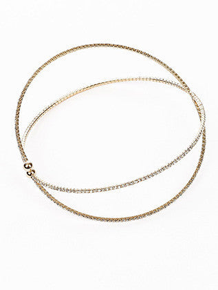 NECKLACE  MMN15126GDCLR - Scarvesnthangs
 - 3