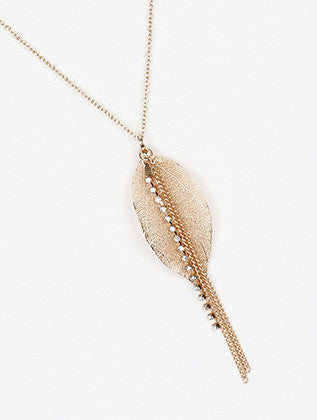 NECKLACE  MMN15223GDCLR - Scarvesnthangs
 - 3