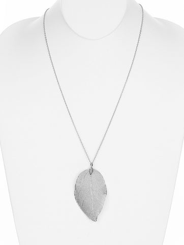 NECKLACE  MMN15224RDSIV - Scarvesnthangs
 - 2