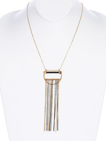 NECKLACE  MMN15230TTGOD - Scarvesnthangs
 - 2