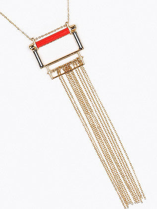 NECKLACE  MMN15231GDCOR - Scarvesnthangs
 - 3