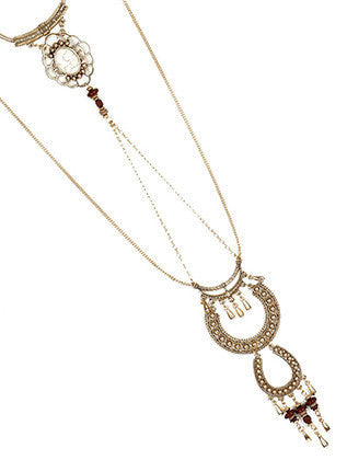 NECKLACE  MMN15297GDBEG - Scarvesnthangs
 - 3